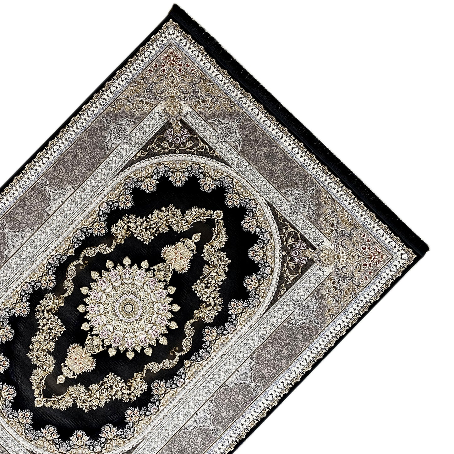 Marineblauer Teppich 170x240cm