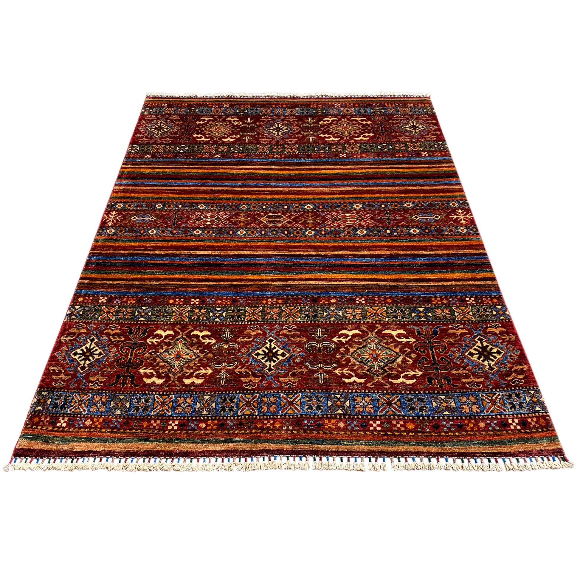 Khorjin Teppich Rot 197x161 cm - German Carpet Shop