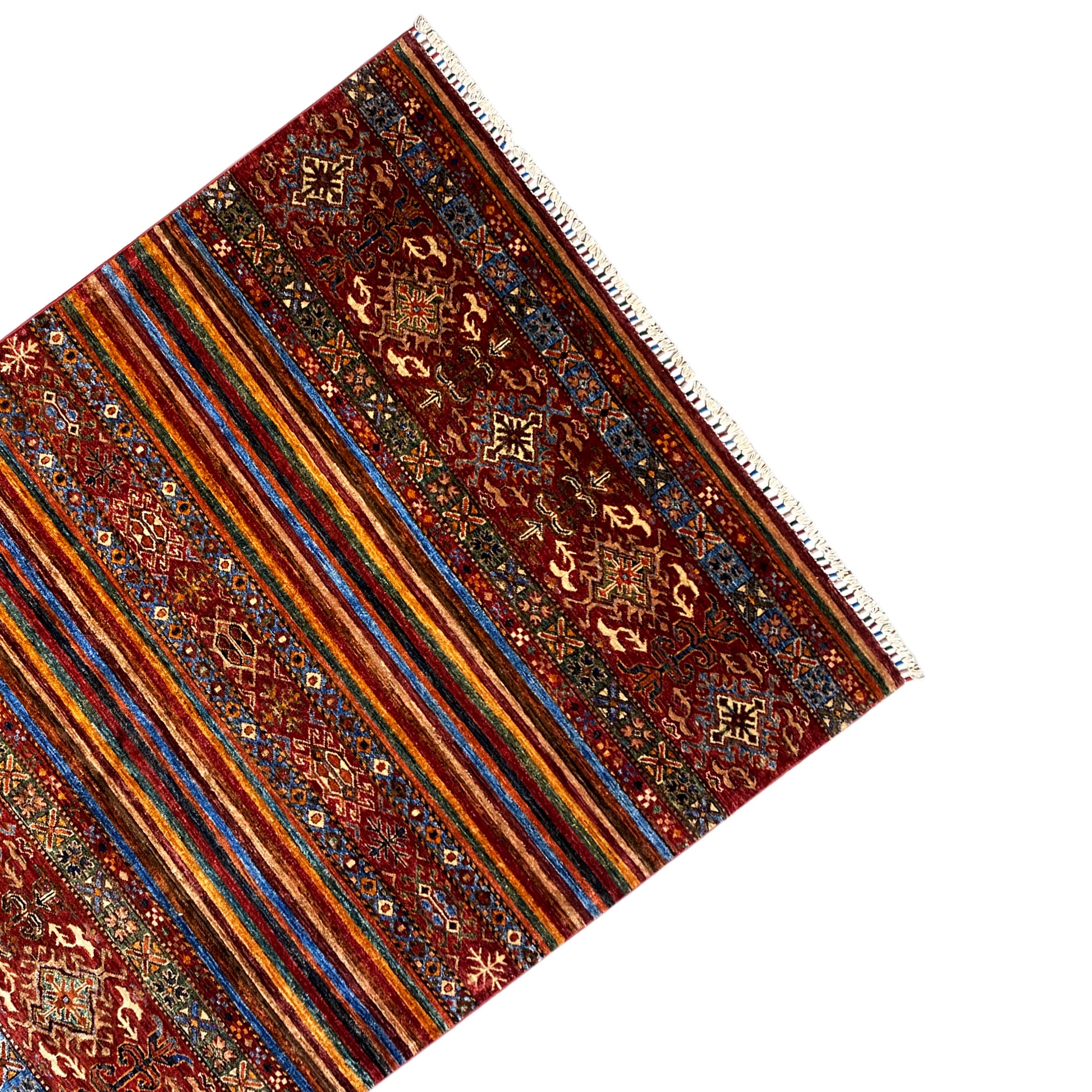 Khorjin Teppich Rot 197x161 cm - German Carpet Shop