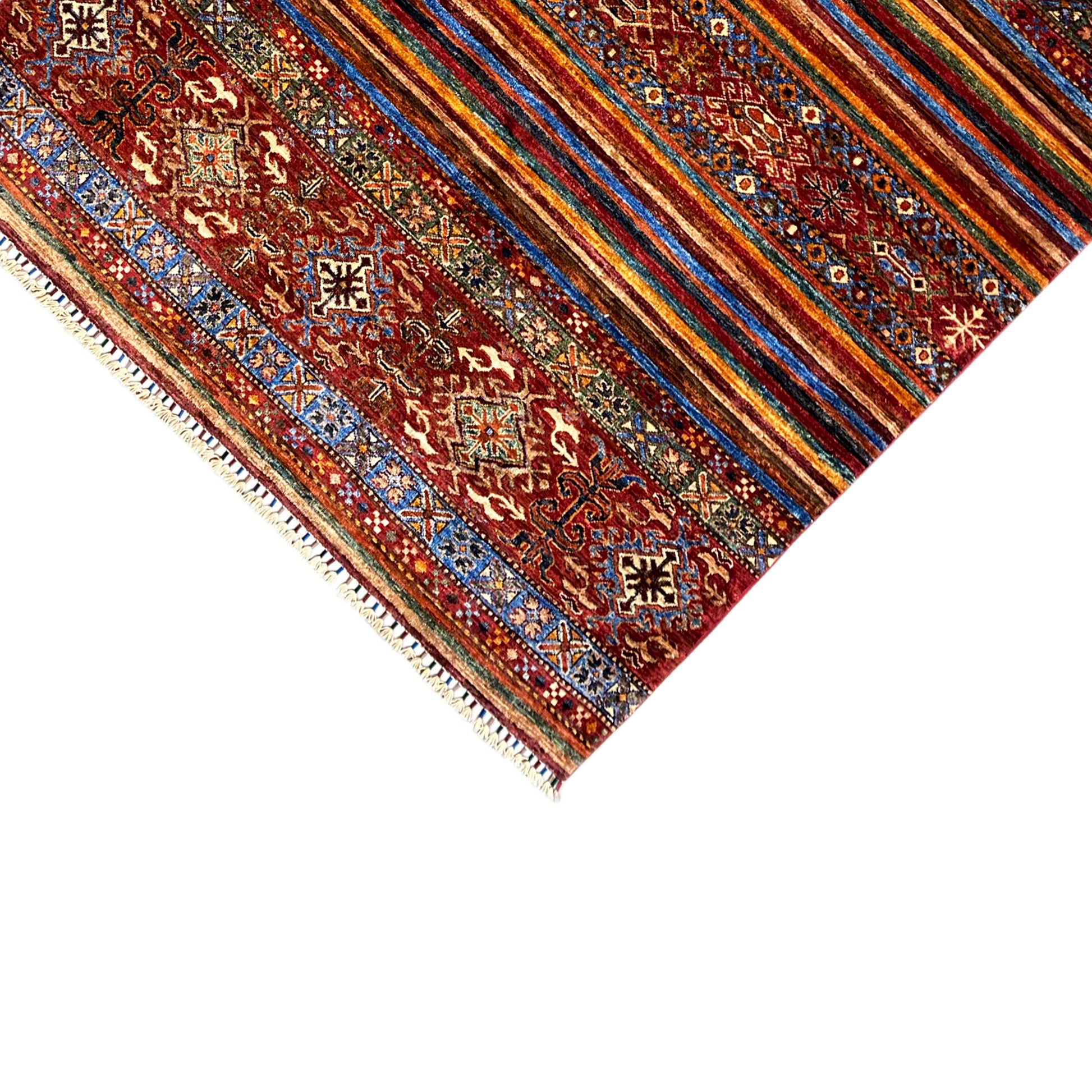 Khorjin Teppich Rot 197x161 cm - German Carpet Shop