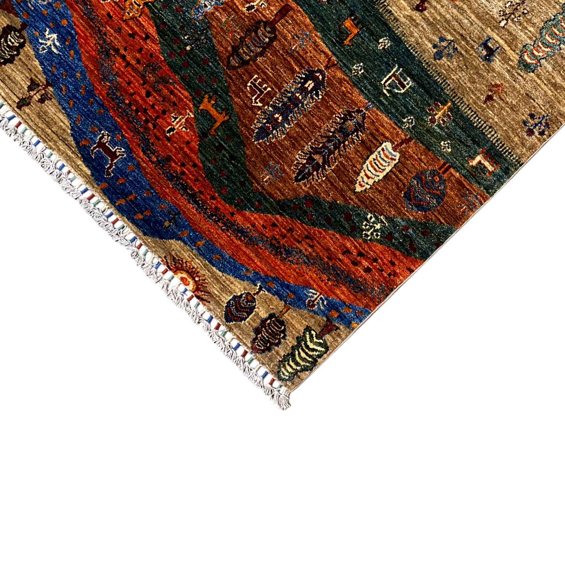 Khorjin Teppich Beige 143x105 cm - German Carpet Shop