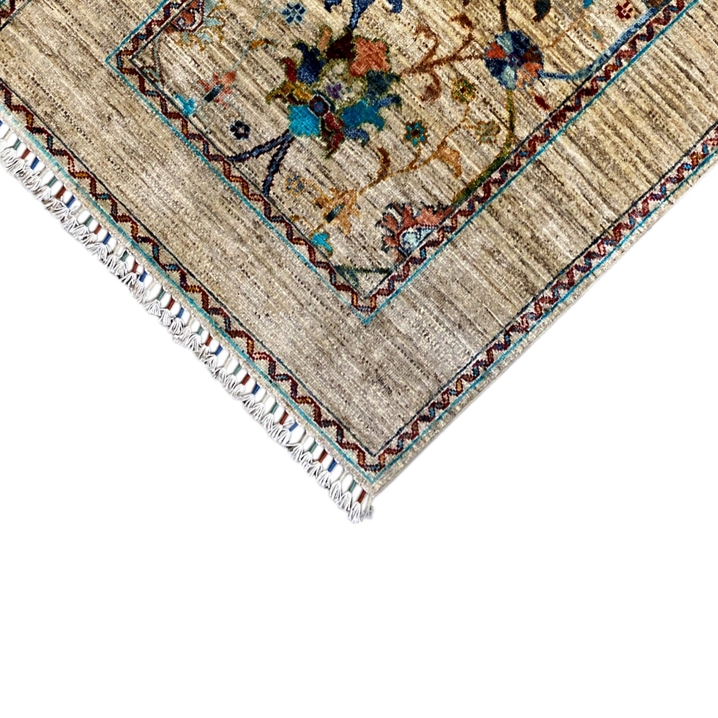 Beiger Khorjin Teppich 126x85 cm - German Carpet Shop