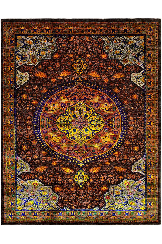 Designer Rug - Sari Silk Classic Nr.12 (304x239 cm) - German Carpet Shop