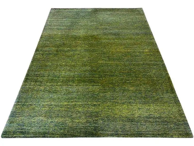 Gabbeh Teppich - Grün (245x174 cm) - German Carpet Shop