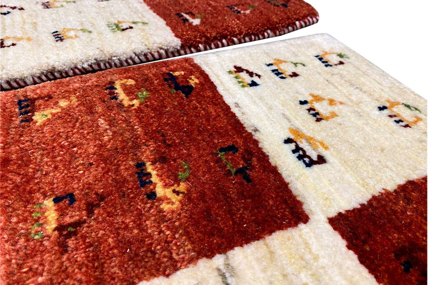 Gabbeh Teppich (42x36 cm) - German Carpet Shop