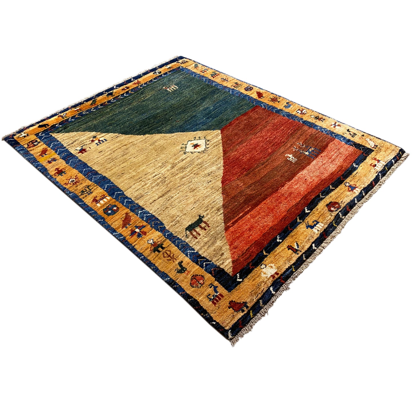 Gabbeh Teppich 175x142cm