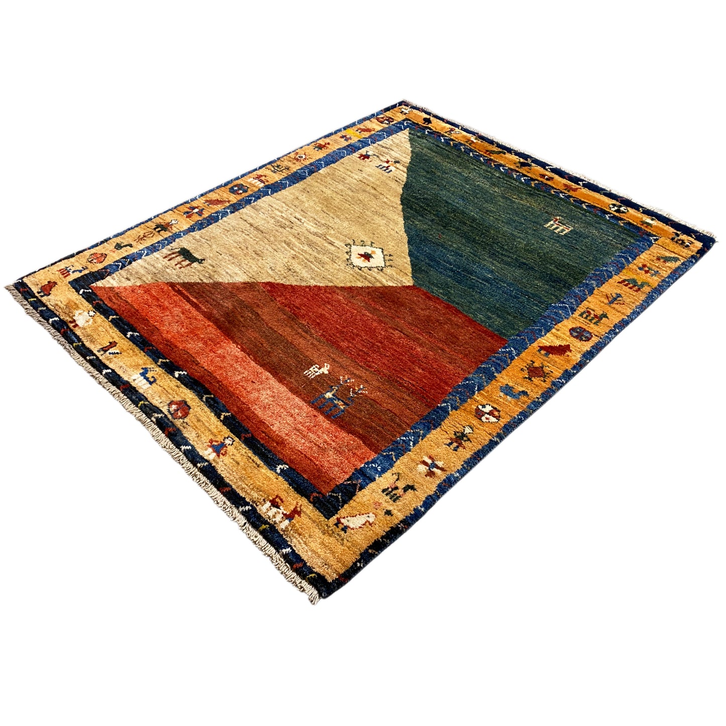 Gabbeh Teppich 175x142cm