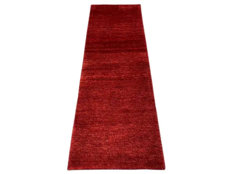 Gabbeh-Teppich, rot, schmaler Läufer 194×62 cm