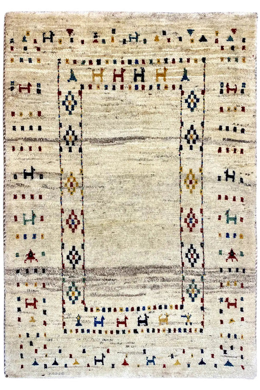 Gabbeh Teppich (129x90 cm) - German Carpet Shop