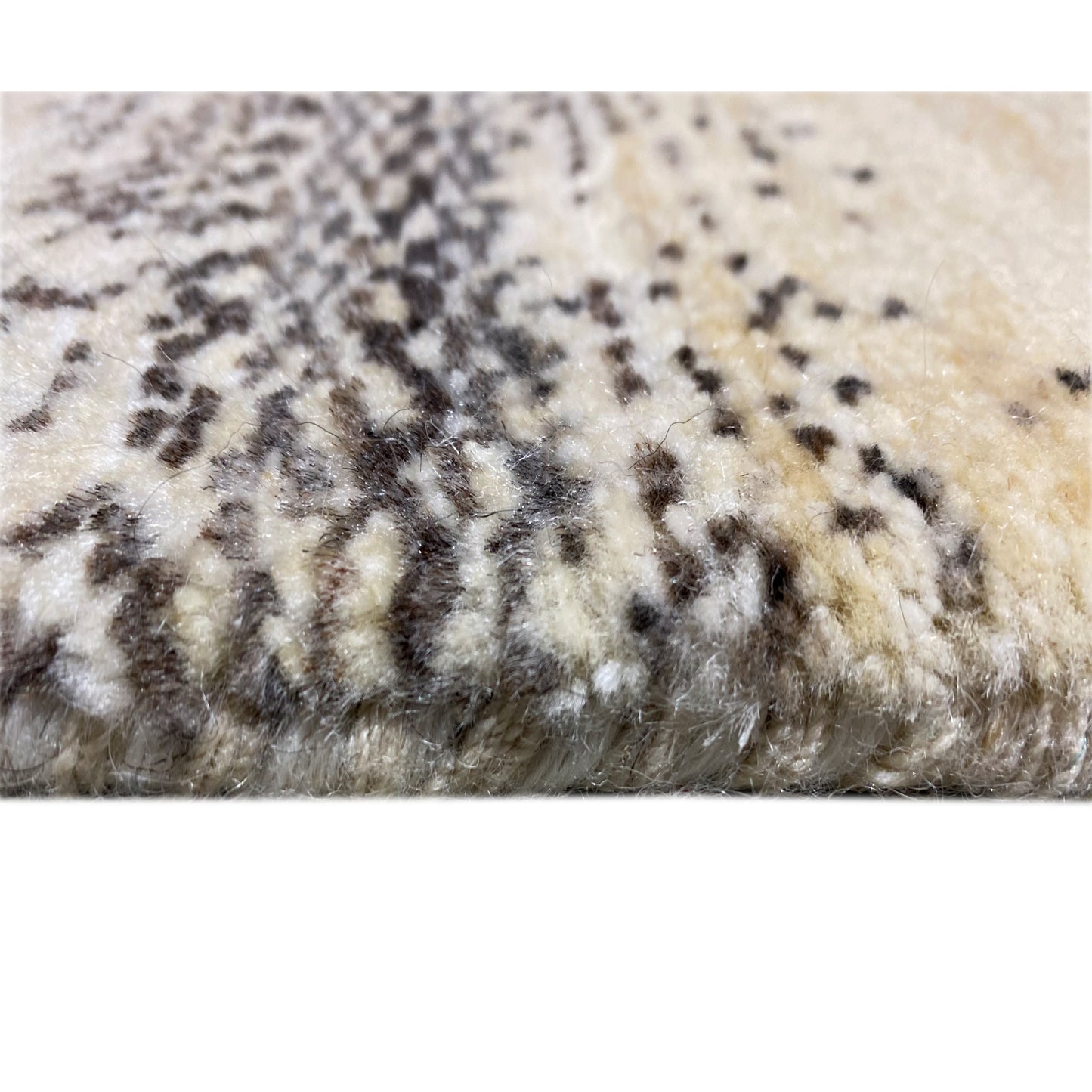 Blauer Gabbeh Teppich Läufer 302x84 cm - German Carpet Shop