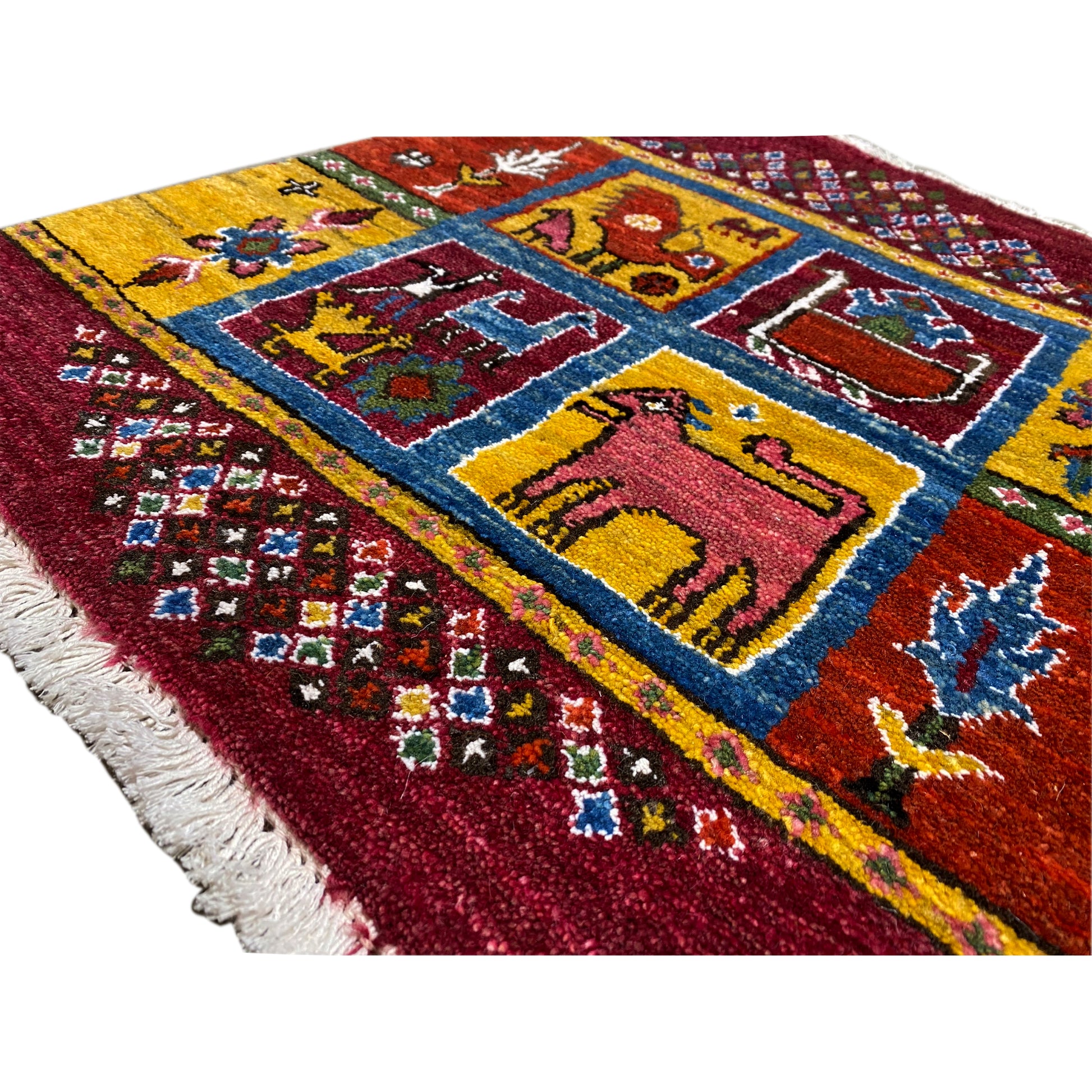 Gabbeh Teppich Lori 58x54 cm - German Carpet Shop