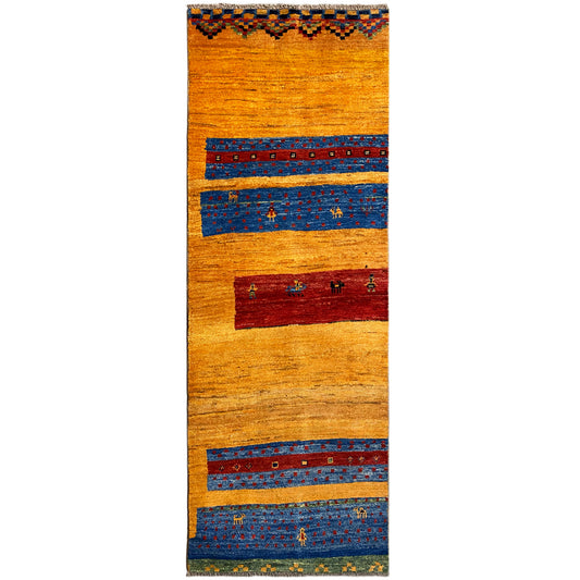 Gabbeh Teppich 220x77 cm