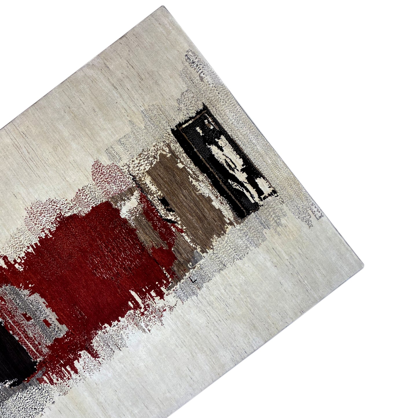 Gabbeh Exklusiver Teppich Rot 298x248 cm - German Carpet Shop