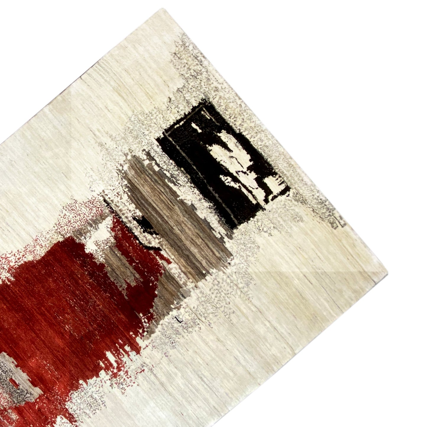 Gabbeh Exklusiver Teppich Rot 308x197 cm - German Carpet Shop