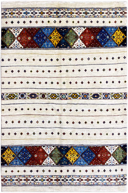 Gabbeh - Lori Teppich (150x200 cm / 5x6.5 ft) - German Carpet Shop