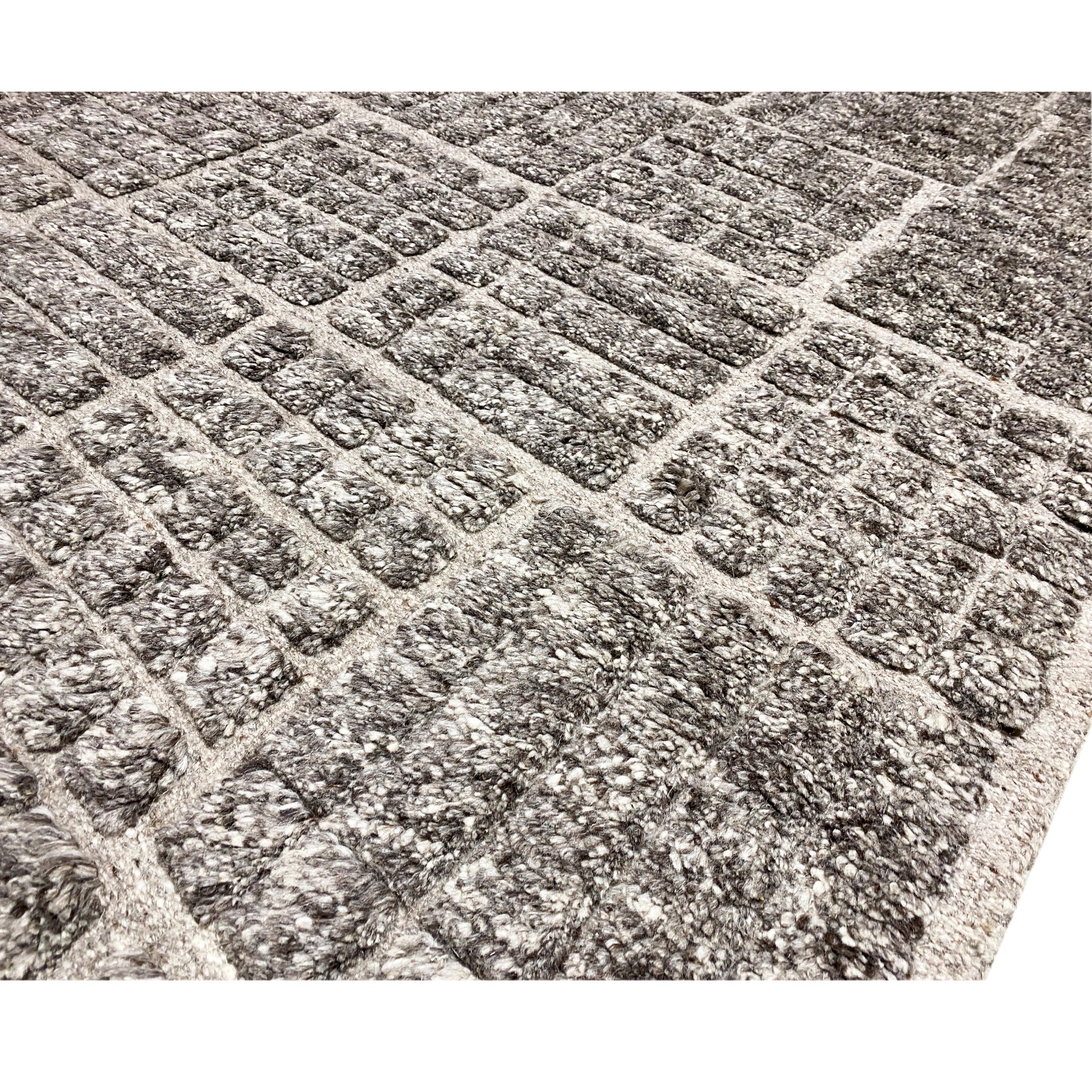 Brauner Berber Teppich - 254x157 cm - German Carpet Shop