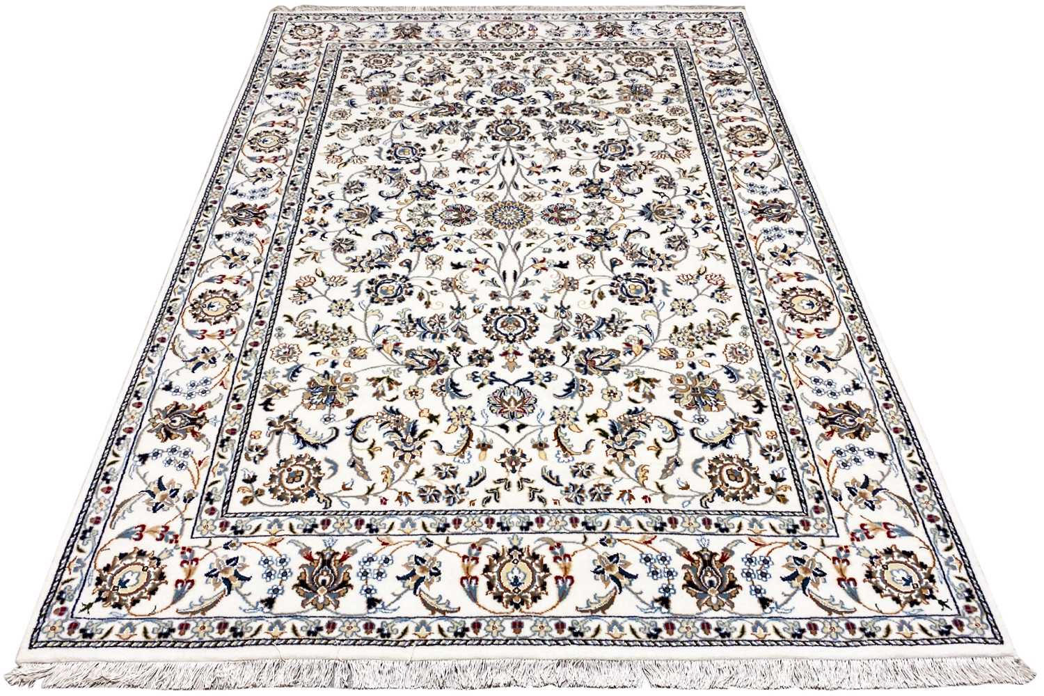 Indo Nain Teppich - Beige (250x179cm) - German Carpet Shop