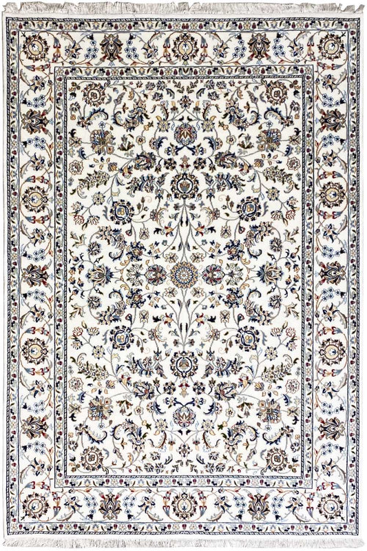Indo Nain Teppich - Beige (250x179cm) - German Carpet Shop
