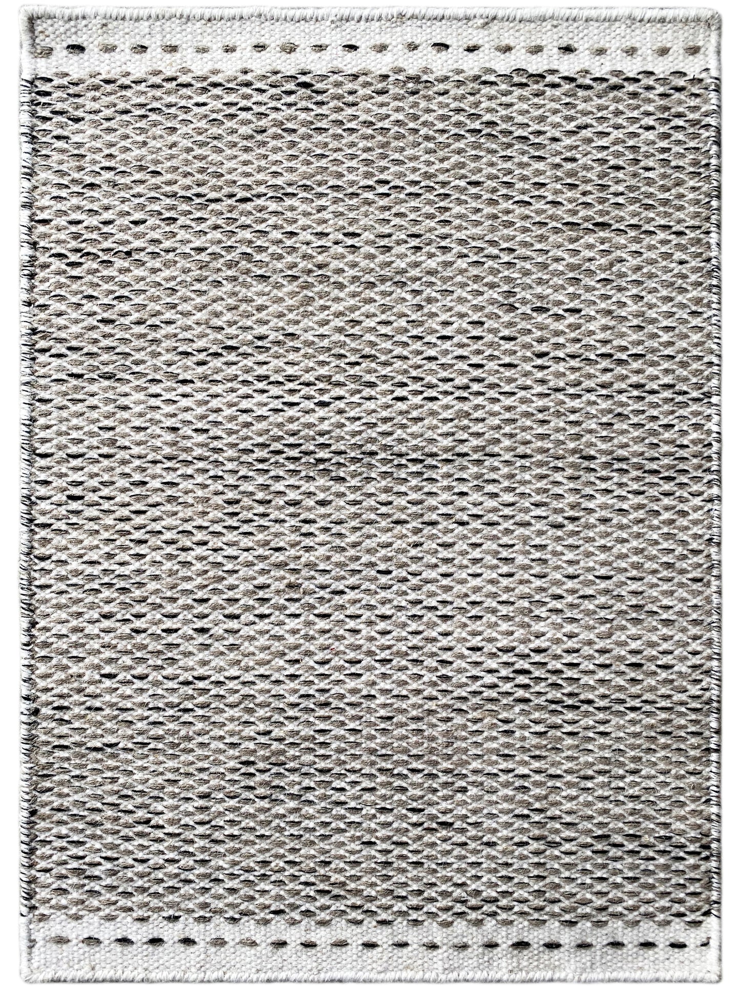 Kelim Teppich Grau- 60x90 cm