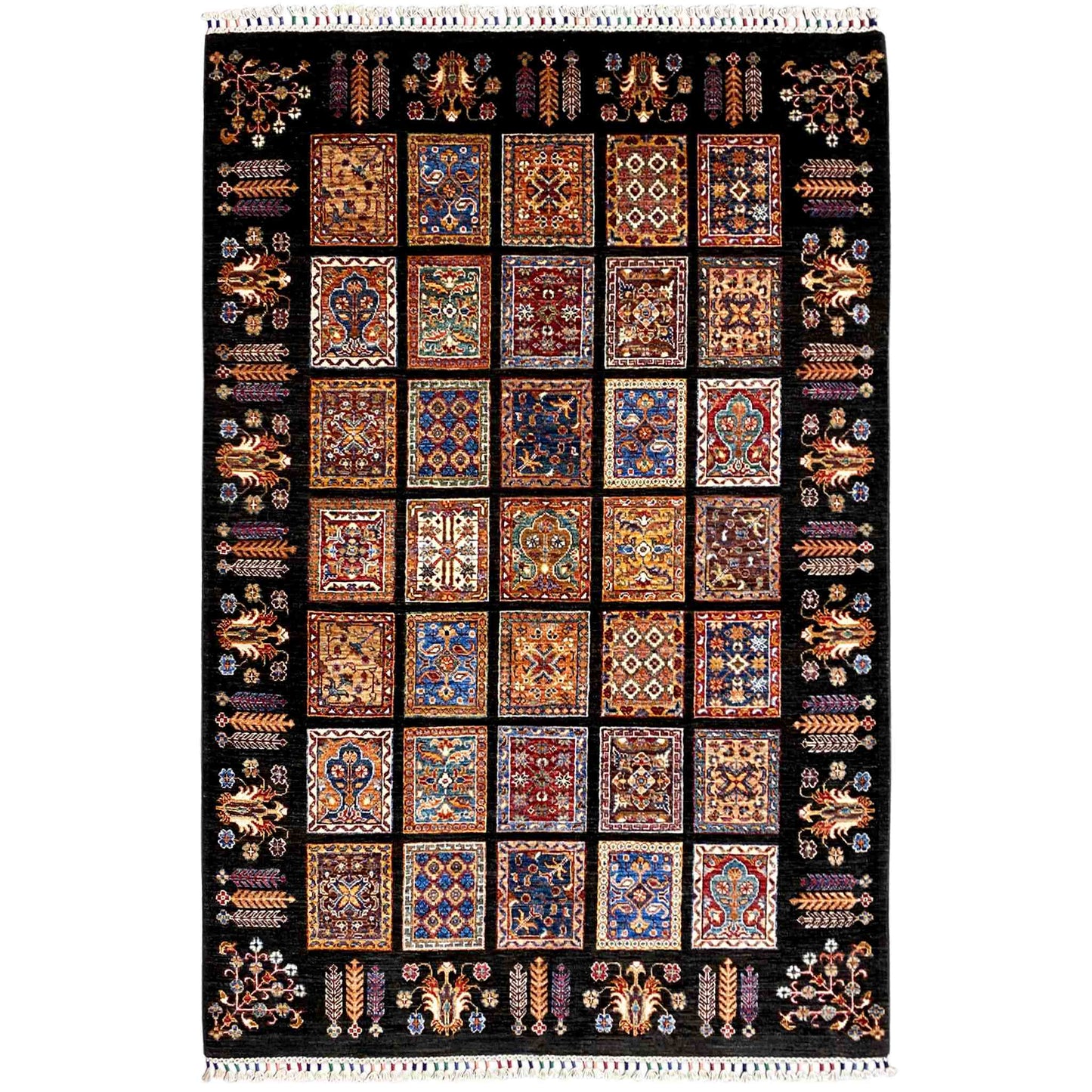 Khorjin Teppich - Traditioneller Wollteppich, 220x153 cm - German Carpet Shop