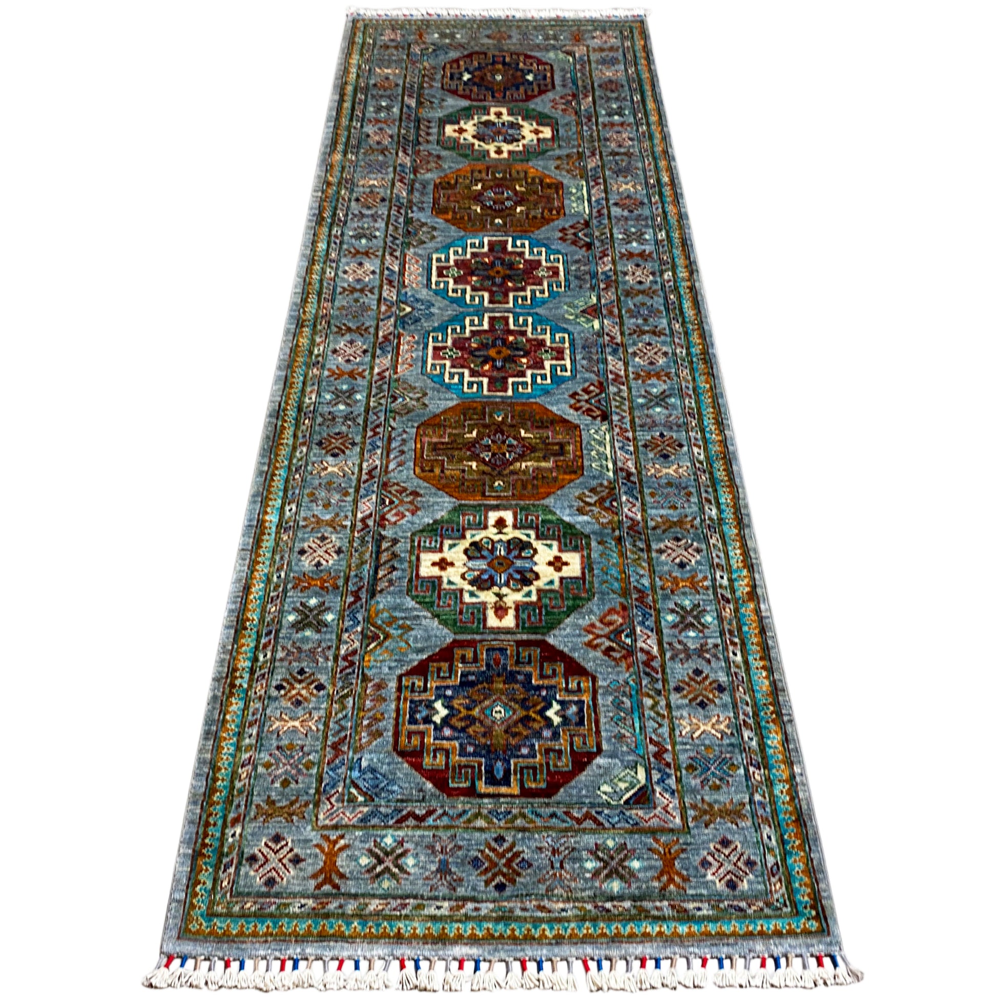 Handgeknüpfter Khorjin Läufer 257x85 cm - German Carpet Shop