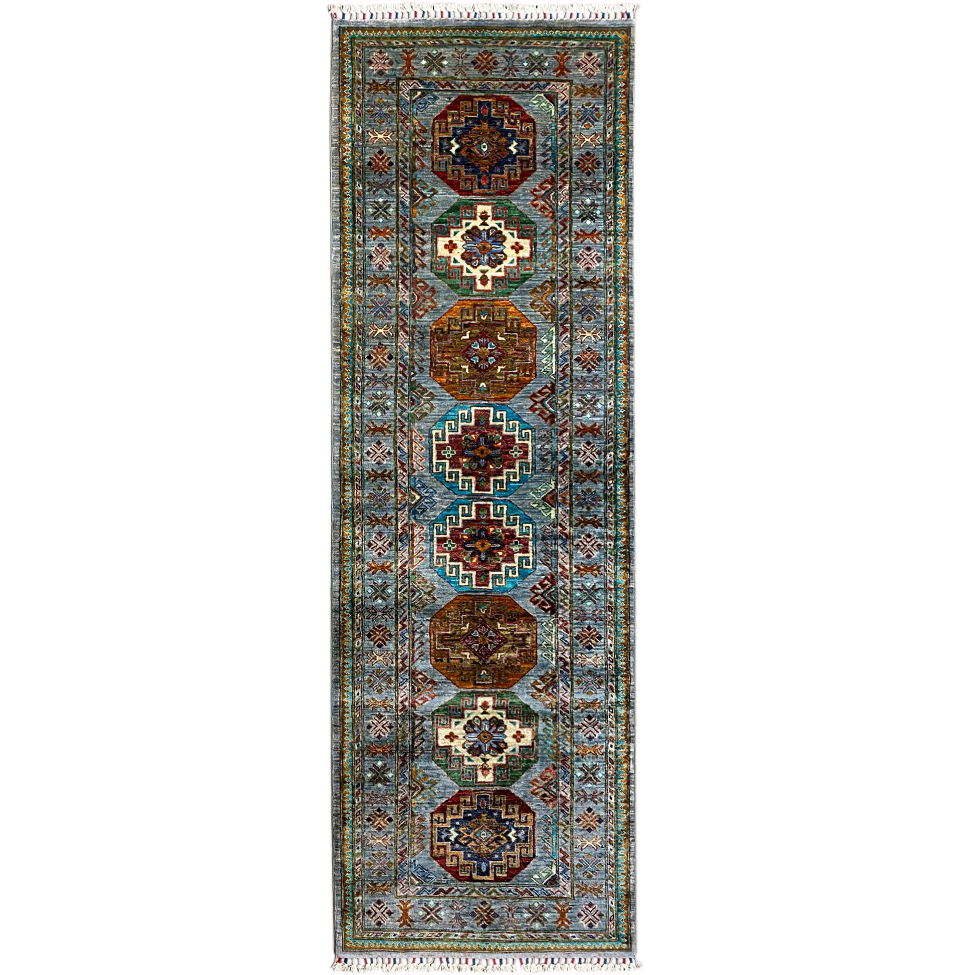 Handgeknüpfter Khorjin Läufer 257x85 cm - German Carpet Shop