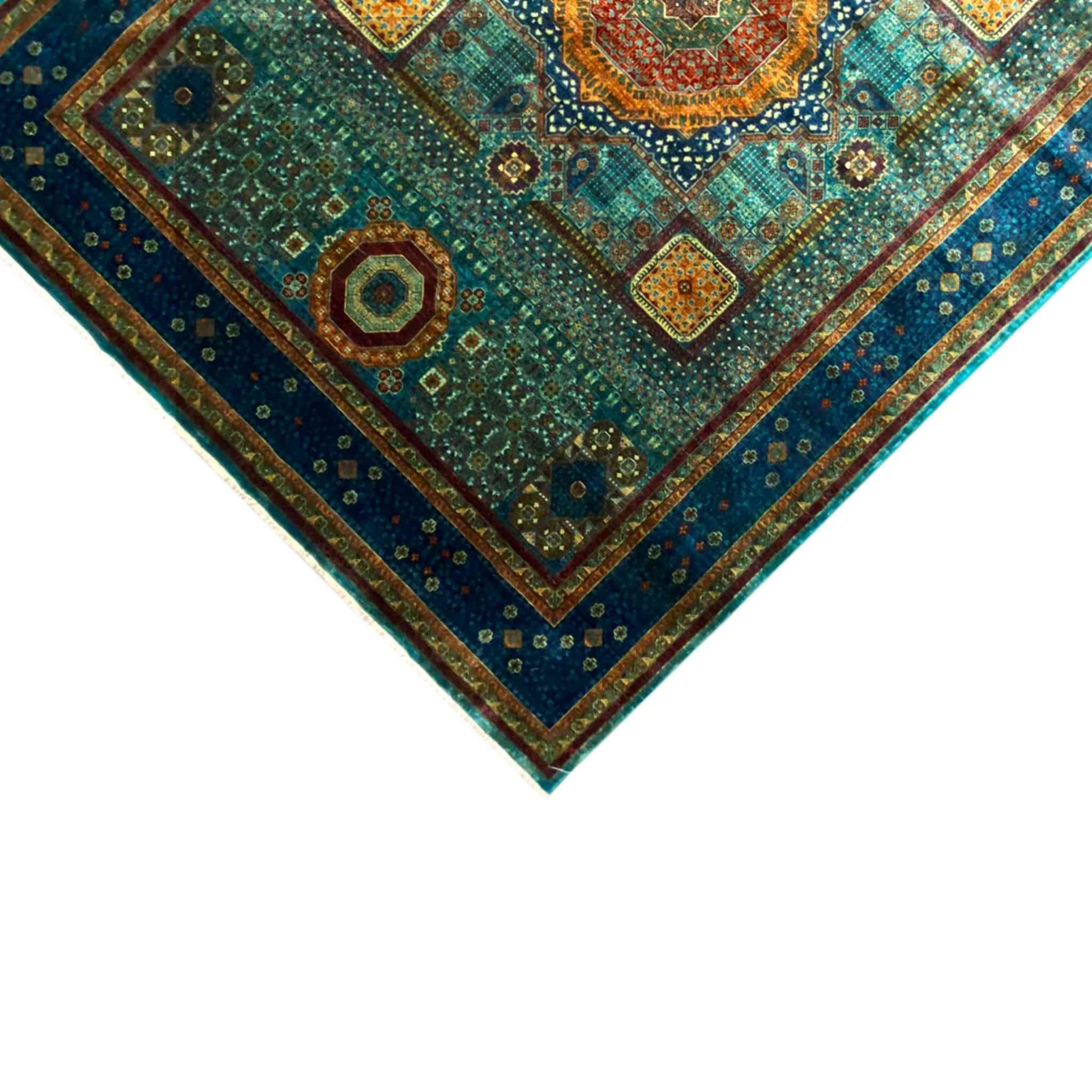 Handgeknüpfter Mamluk Teppich 397x297cm - German Carpet Shop