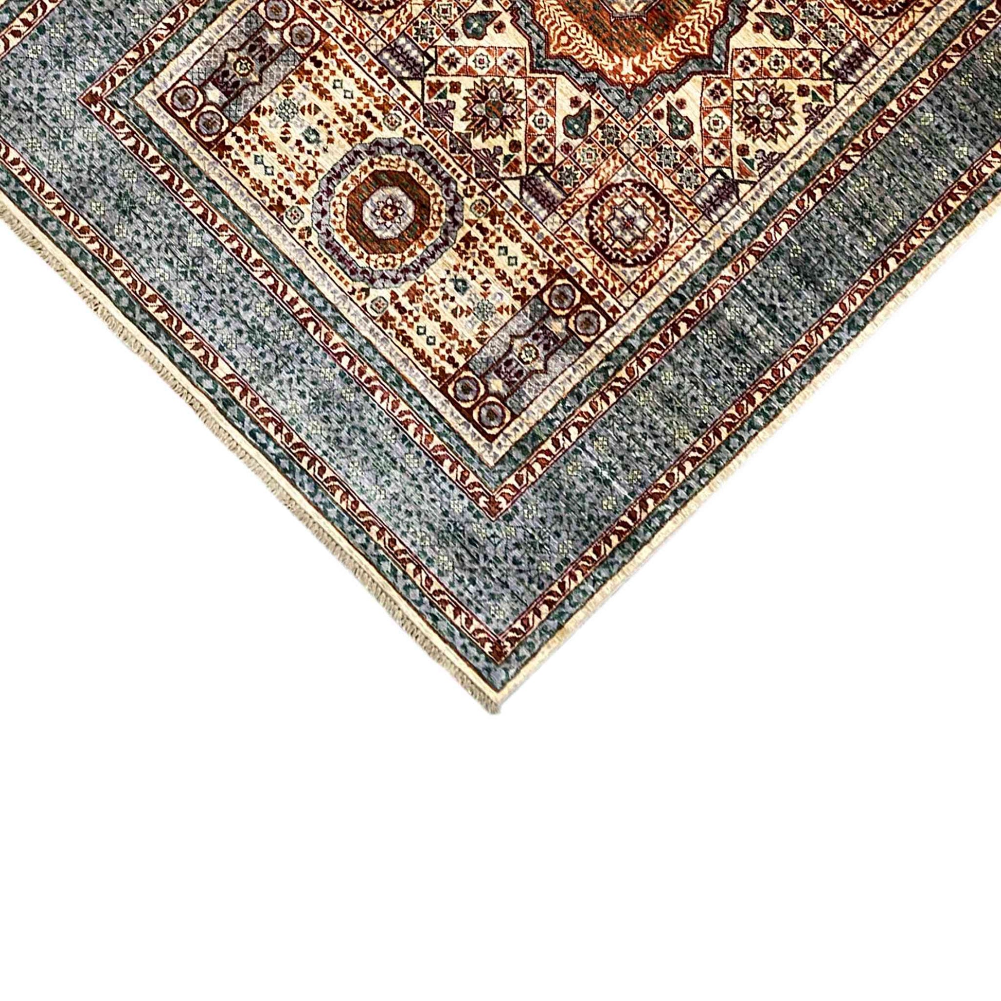 Handgeknüpfter Mamluk Teppich 180x127 cm - German Carpet Shop