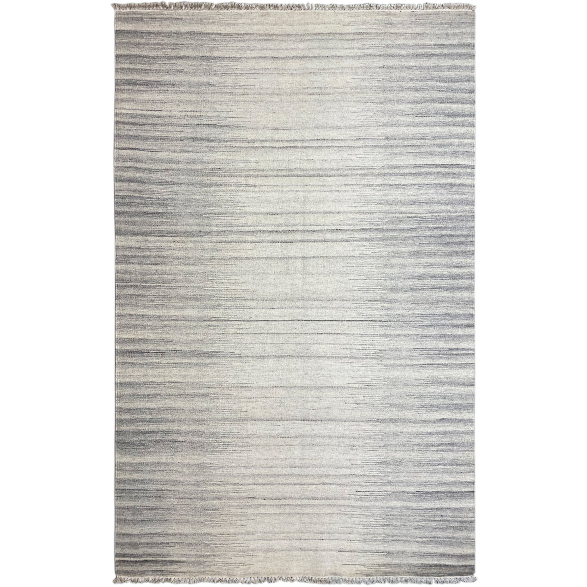 Beiger Kelim Dhurrie Streifen 230x160 cm - German Carpet Shop