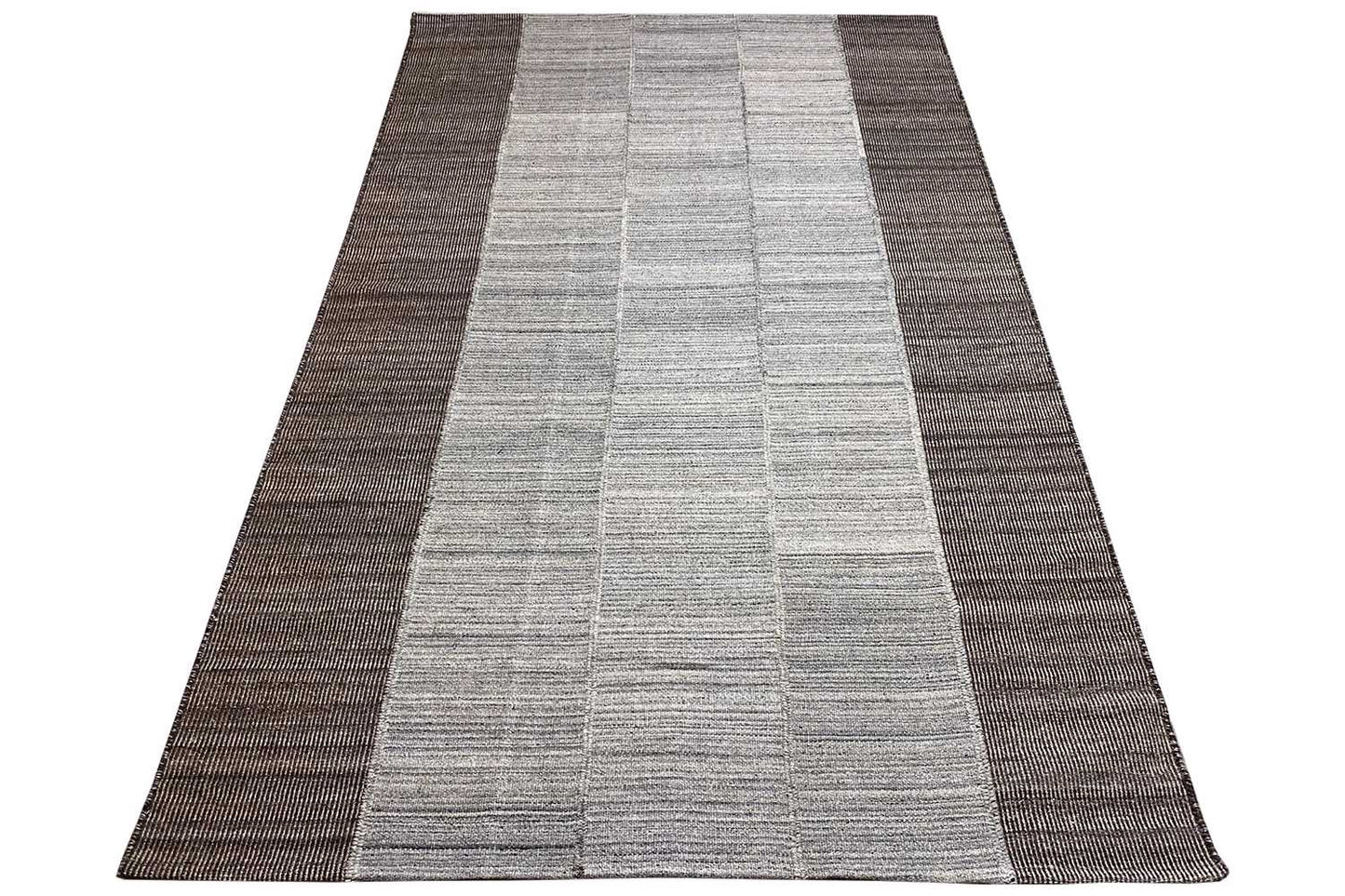 Moderne Kelim - Dhurrie - (246x154 cm) - Premium Kelim from German Carpet Shop - Just €139! Shop now at German Carpet Shop