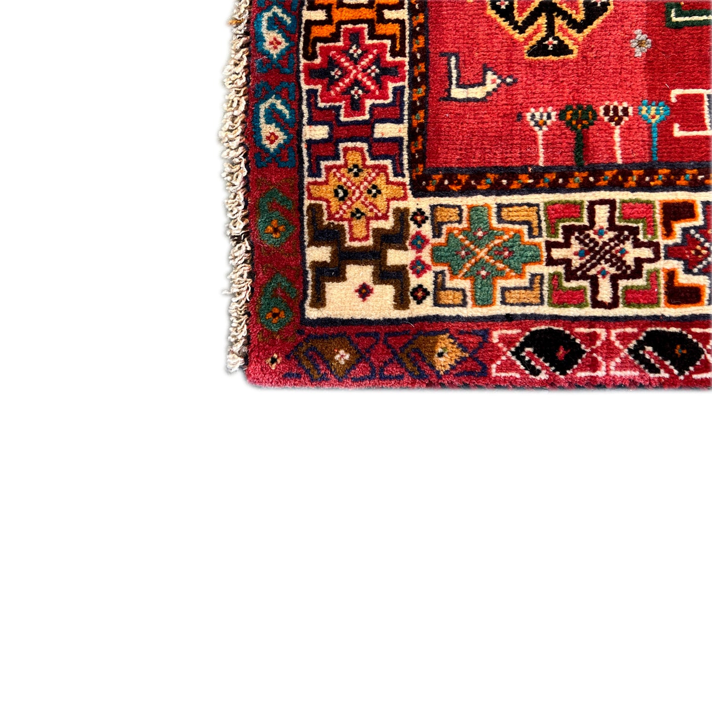 Qashqai Teppich 214x128 cm - Premium Qashqai Teppiche from German Carpet Shop - Just €0! Shop now at German Carpet Shop