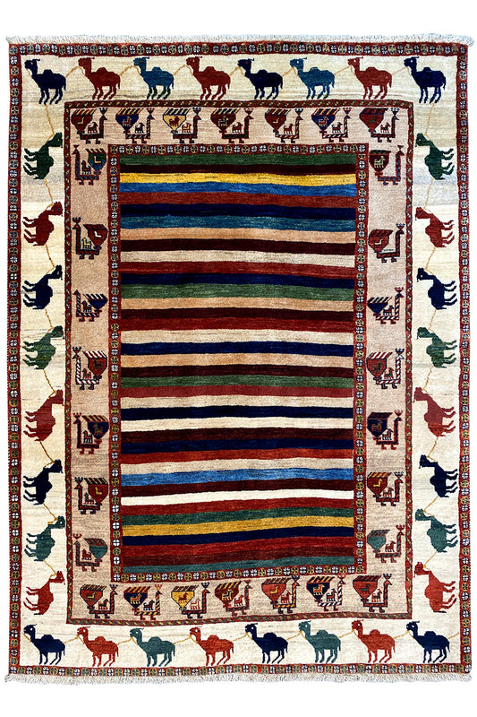 Qashqai Exklusiv (188x140cm) - German Carpet Shop