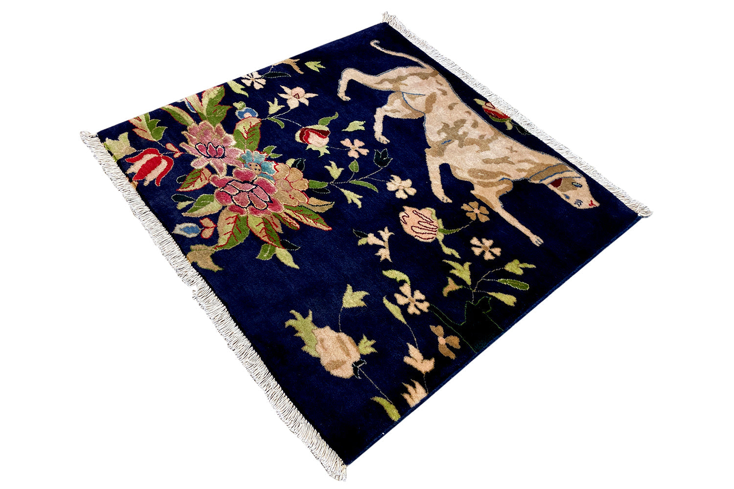 Qashqai Exklusiv 301876 - (65x61 cm) - Premium Teppich from German Carpet Shop - Just €300! Shop now at German Carpet Shop