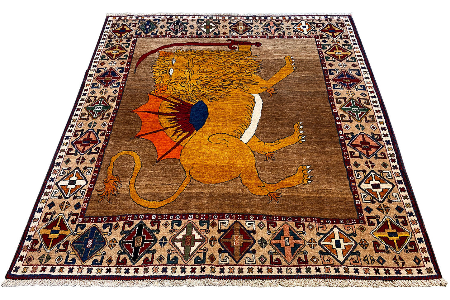 Qashqai Exklusiv (175x166cm) - German Carpet Shop