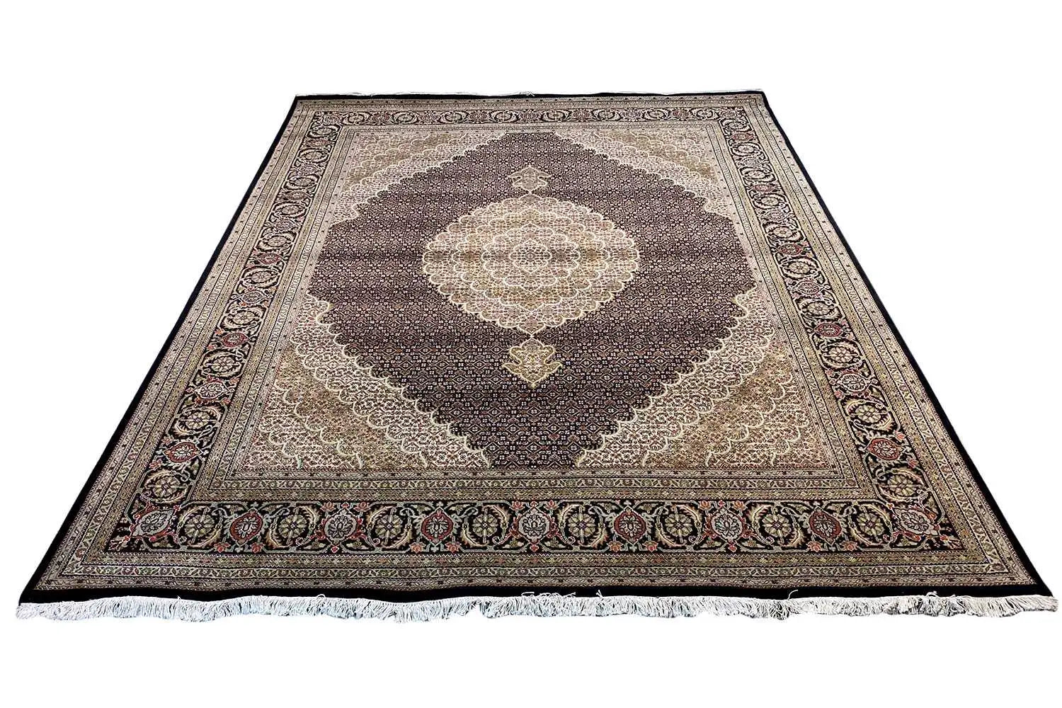 Indo Täbriz Teppich (301x248cm) - German Carpet Shop