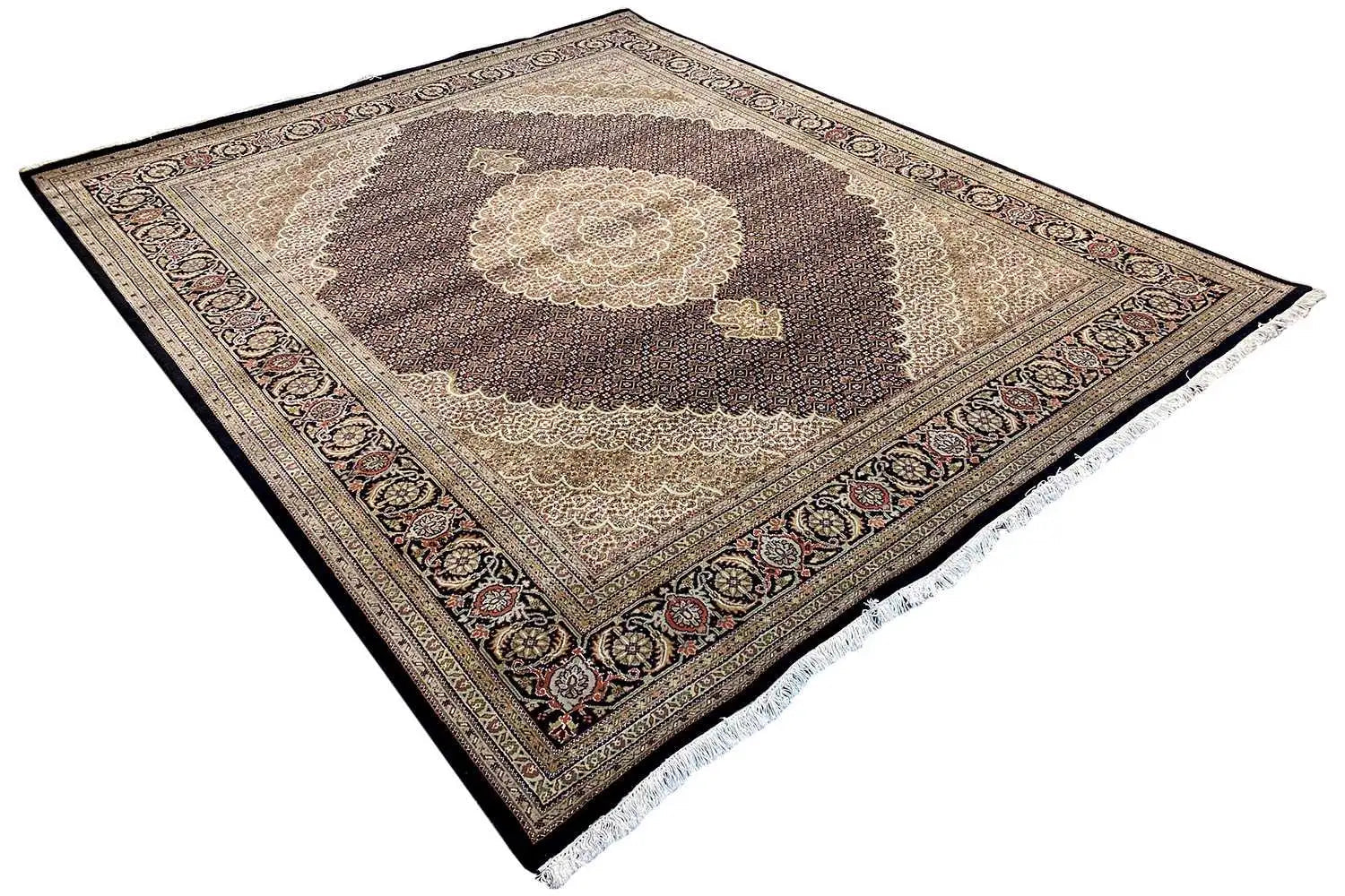 Indo Täbriz Teppich (301x248cm) - German Carpet Shop