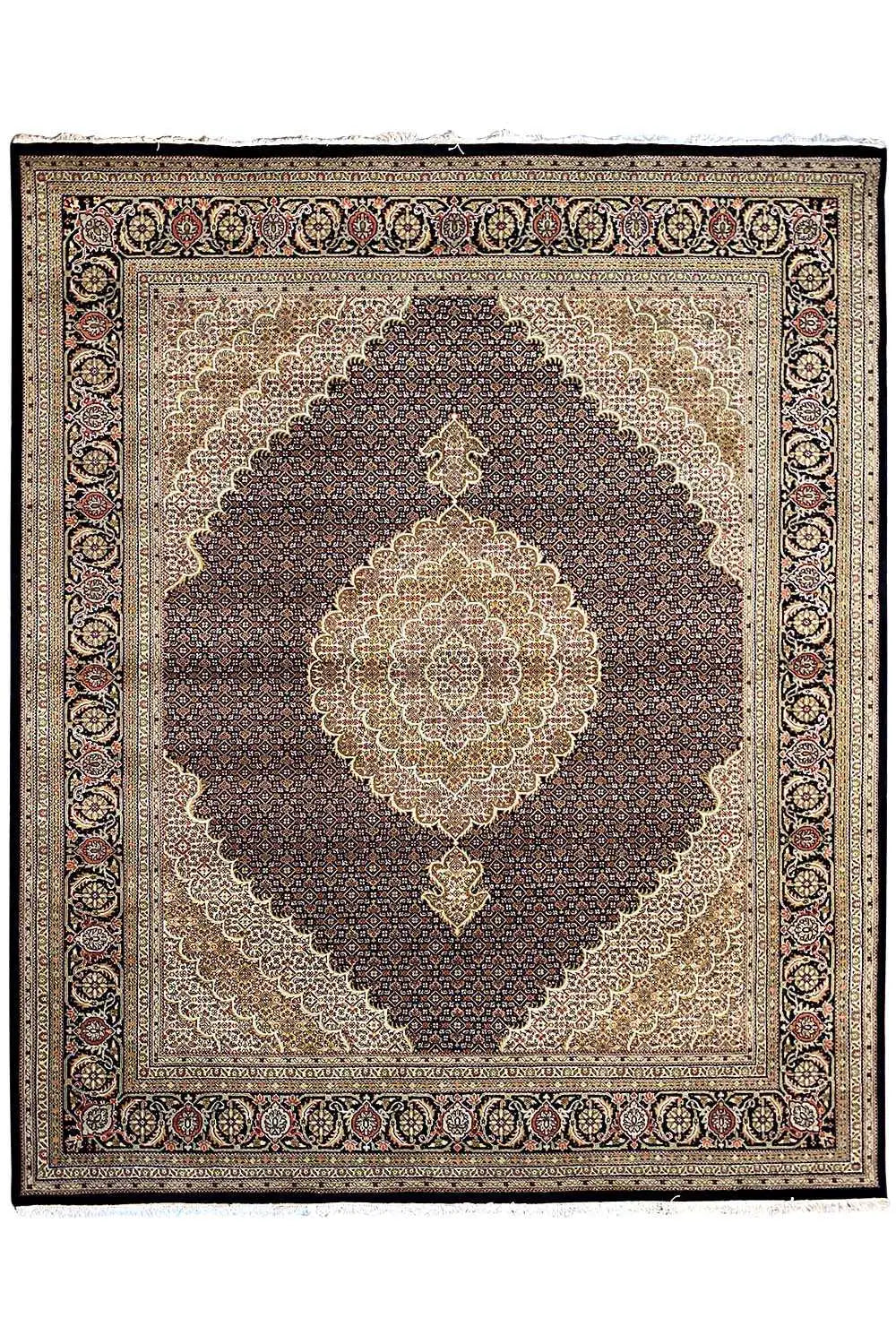 Indo Täbriz Teppich (301x248cm) - German Carpet Shop