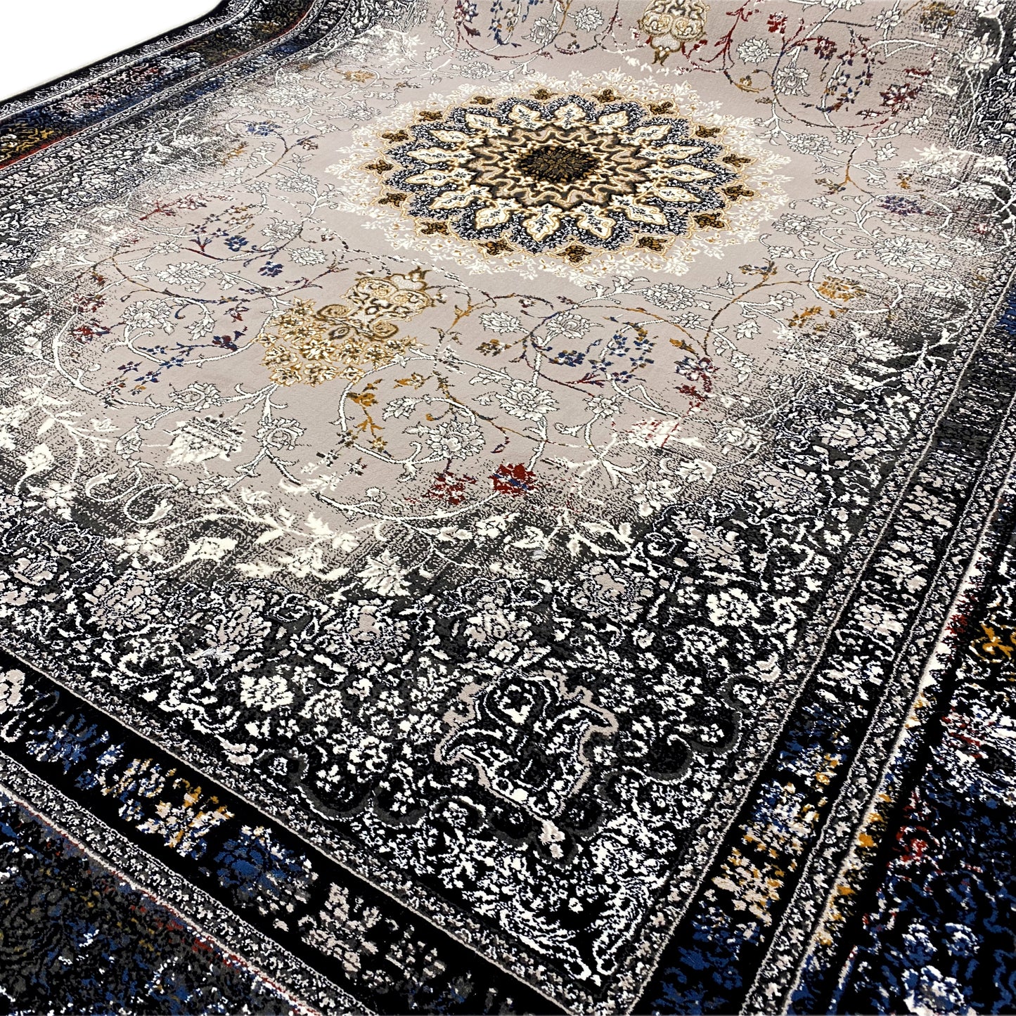 Teppich Tabriz für eine elegante Dekoration des Innenraums, aus pflegeleichtem Material