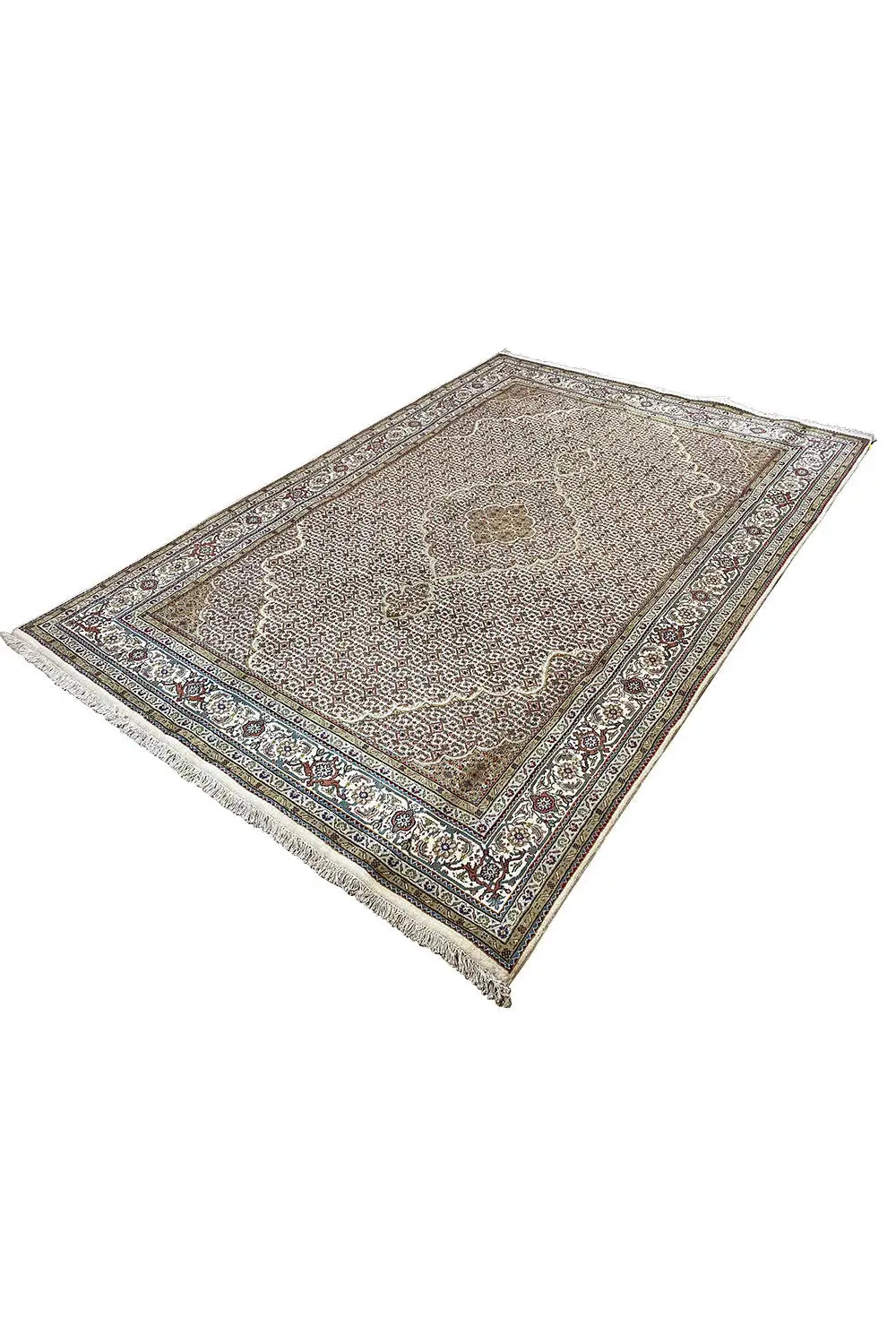 Indo Täbriz Teppich - 1819415 (302x200 cm) - Premium Mahi from German Carpet Shop - Just €1200! Shop now at German Carpet Shop
