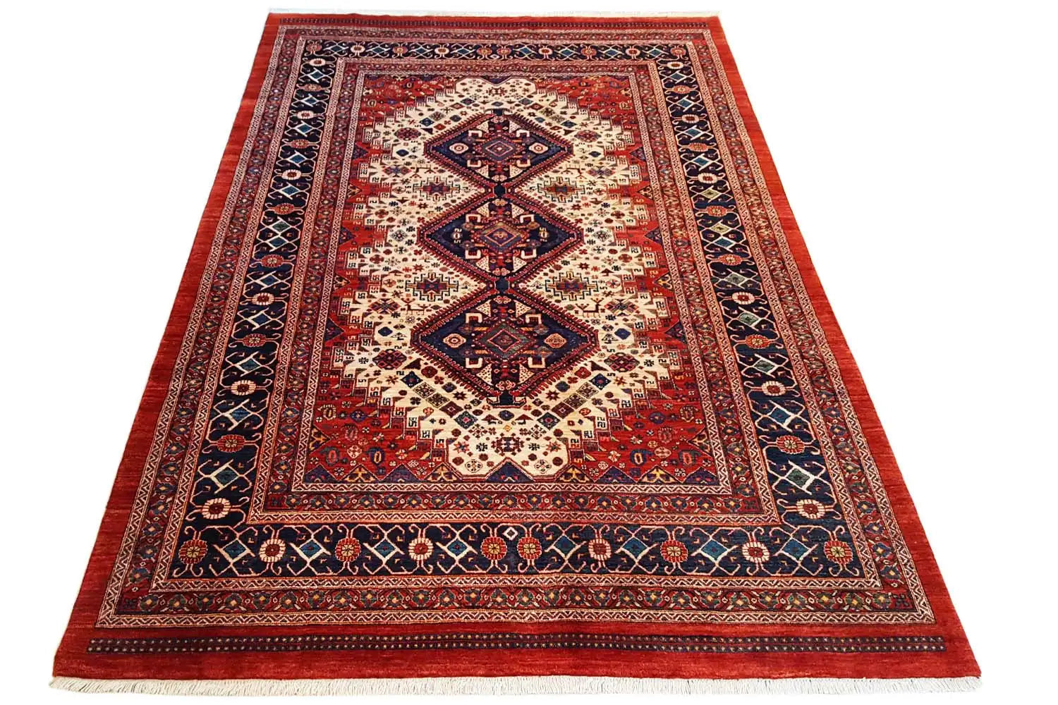 Qashqai Exklusiv 24042 - (296x203cm) - German Carpet Shop