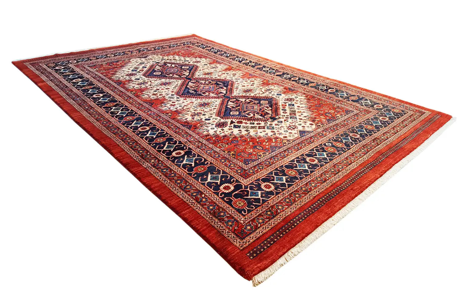 Qashqai Exklusiv 24042 - (296x203cm) - German Carpet Shop