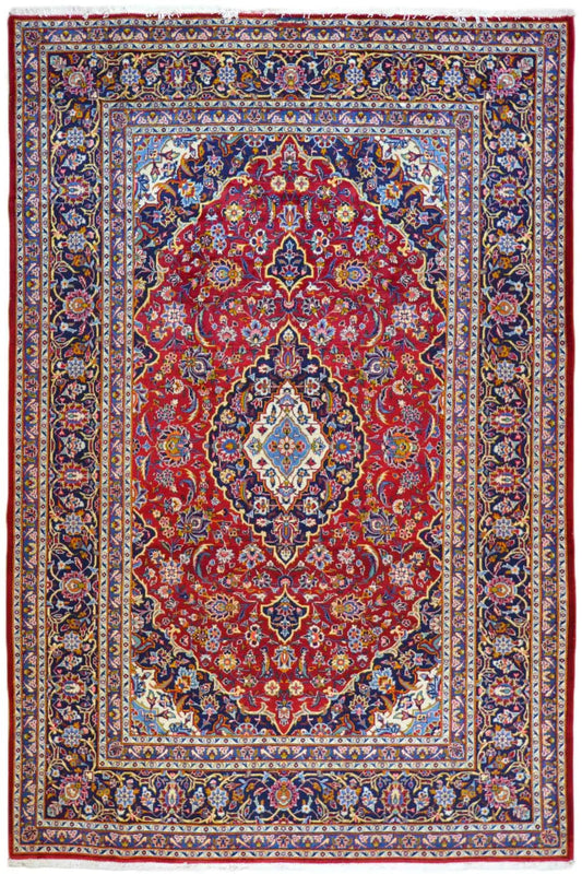 Keshan - 387895580630178 (312x206 cm) - Premium Teppich from German Carpet Shop - Just €880! Shop now at German Carpet Shop