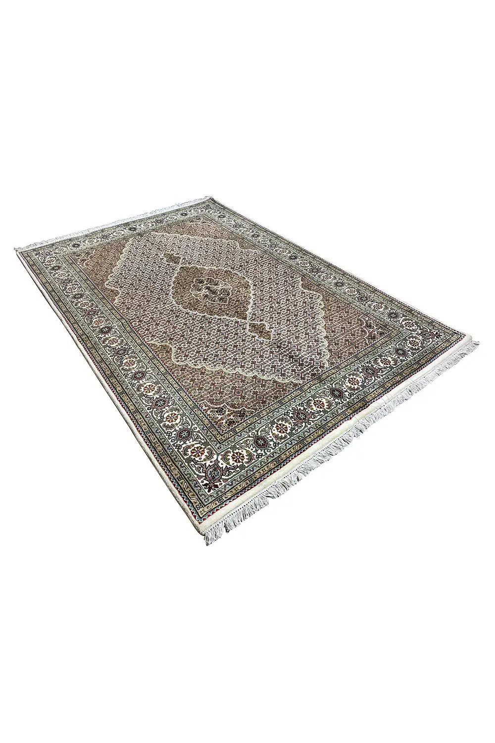 Indo Täbriz Teppich - 419401 (245x170 cm) - Premium Mahi from German Carpet Shop - Just €800! Shop now at German Carpet Shop
