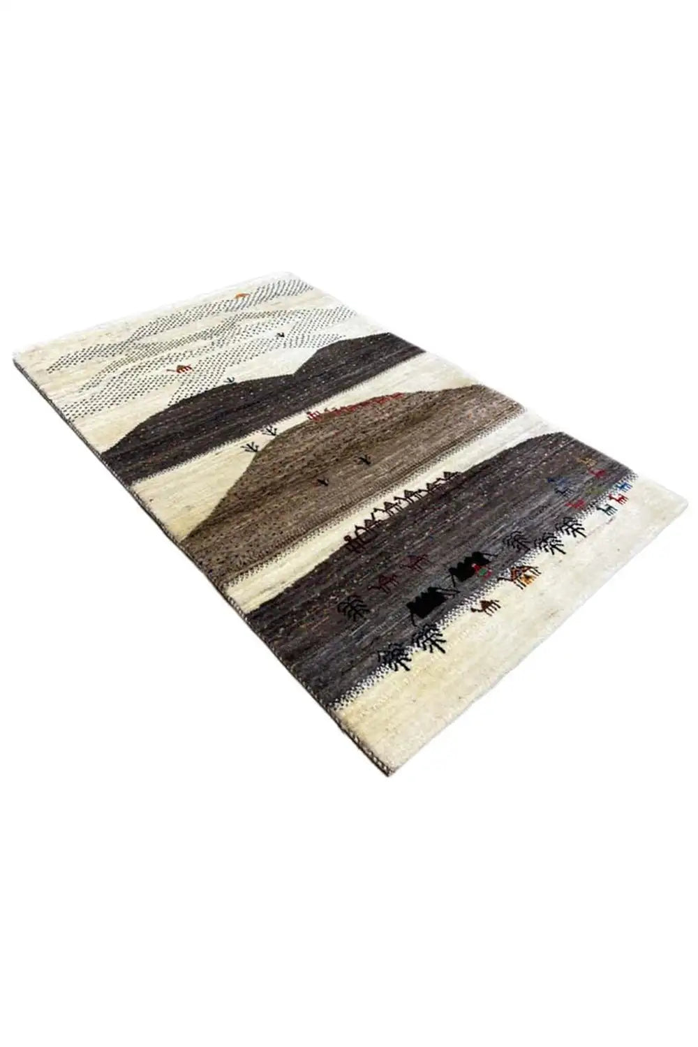 Gabbeh - (132x84 cm) - Premium Gabbeh from German Carpet Shop - Just €690! Shop now at German Carpet Shop
