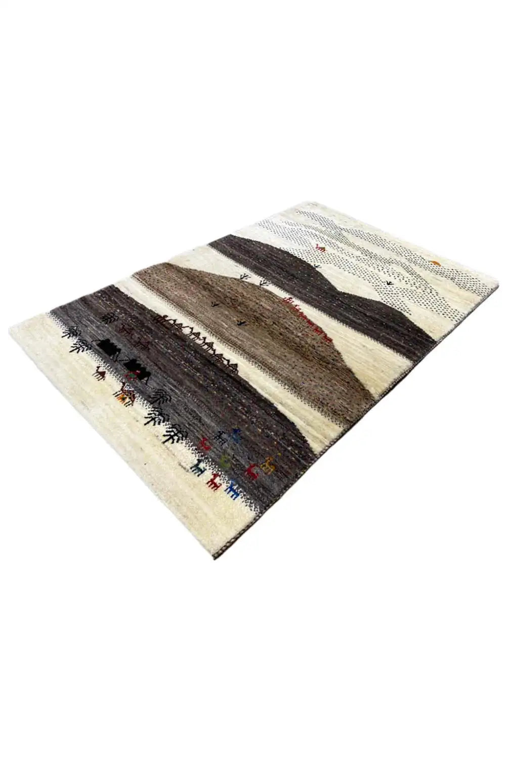 Gabbeh - (132x84 cm) - Premium Gabbeh from German Carpet Shop - Just €690! Shop now at German Carpet Shop