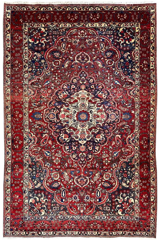 Florale Teppich 316x216cm - German Carpet Shop