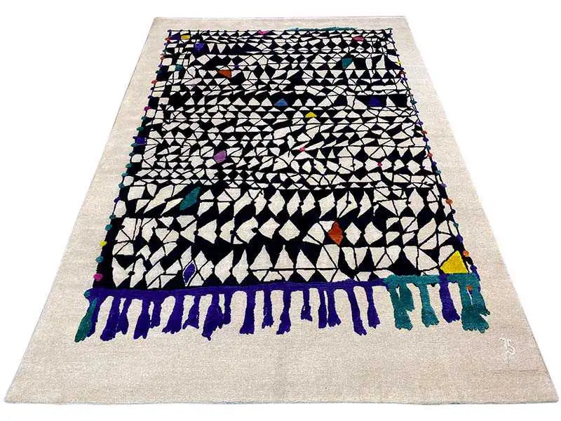 Designer Rug by Julia Stefan - Inchallah (172x242 cm) - German Carpet Shop