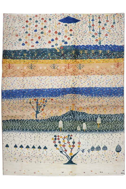 Gabbeh - 4021 (192x145cm) - German Carpet Shop