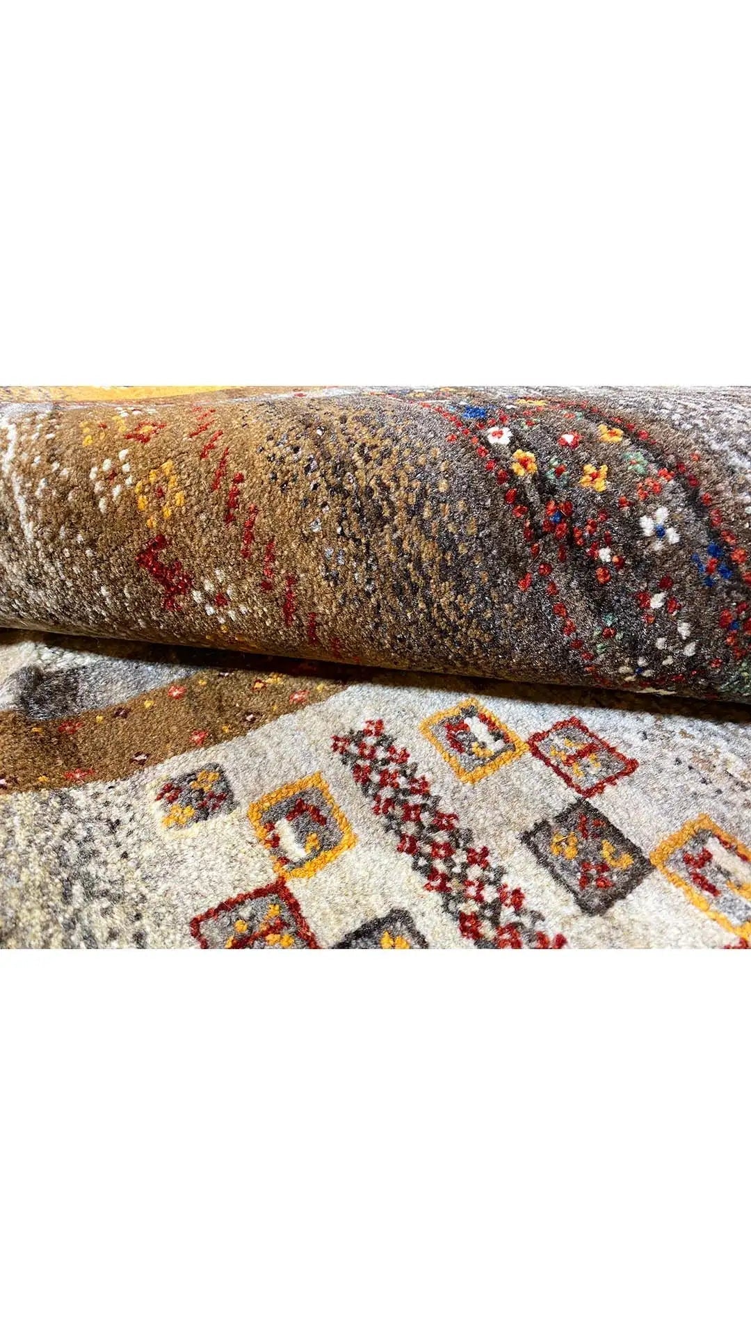 Gabbeh - (203x137 cm) - Premium Gabbeh from German Carpet Shop - Just €990! Shop now at German Carpet Shop