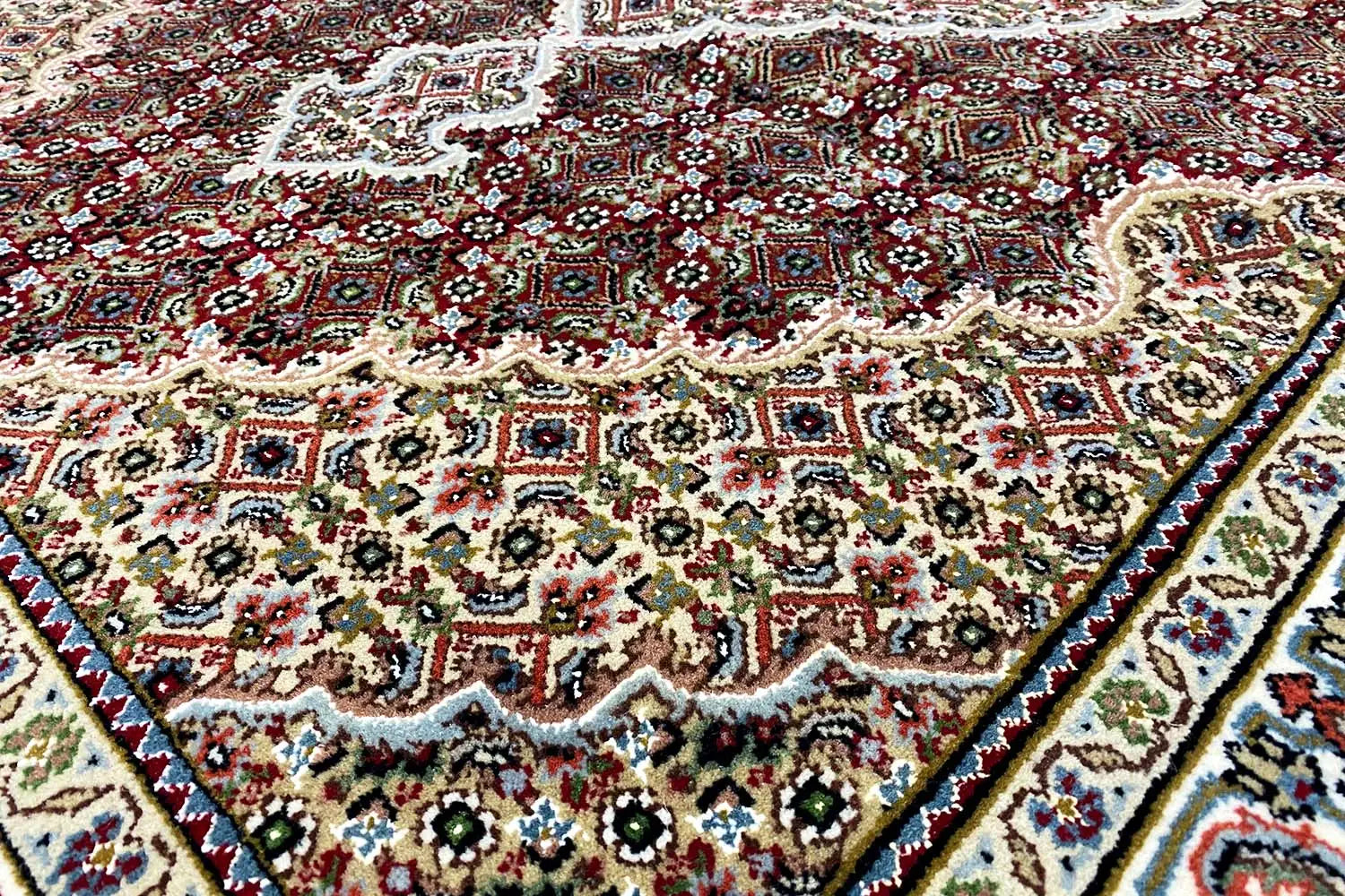 Indo Täbriz Teppich - (185x125cm) - German Carpet Shop